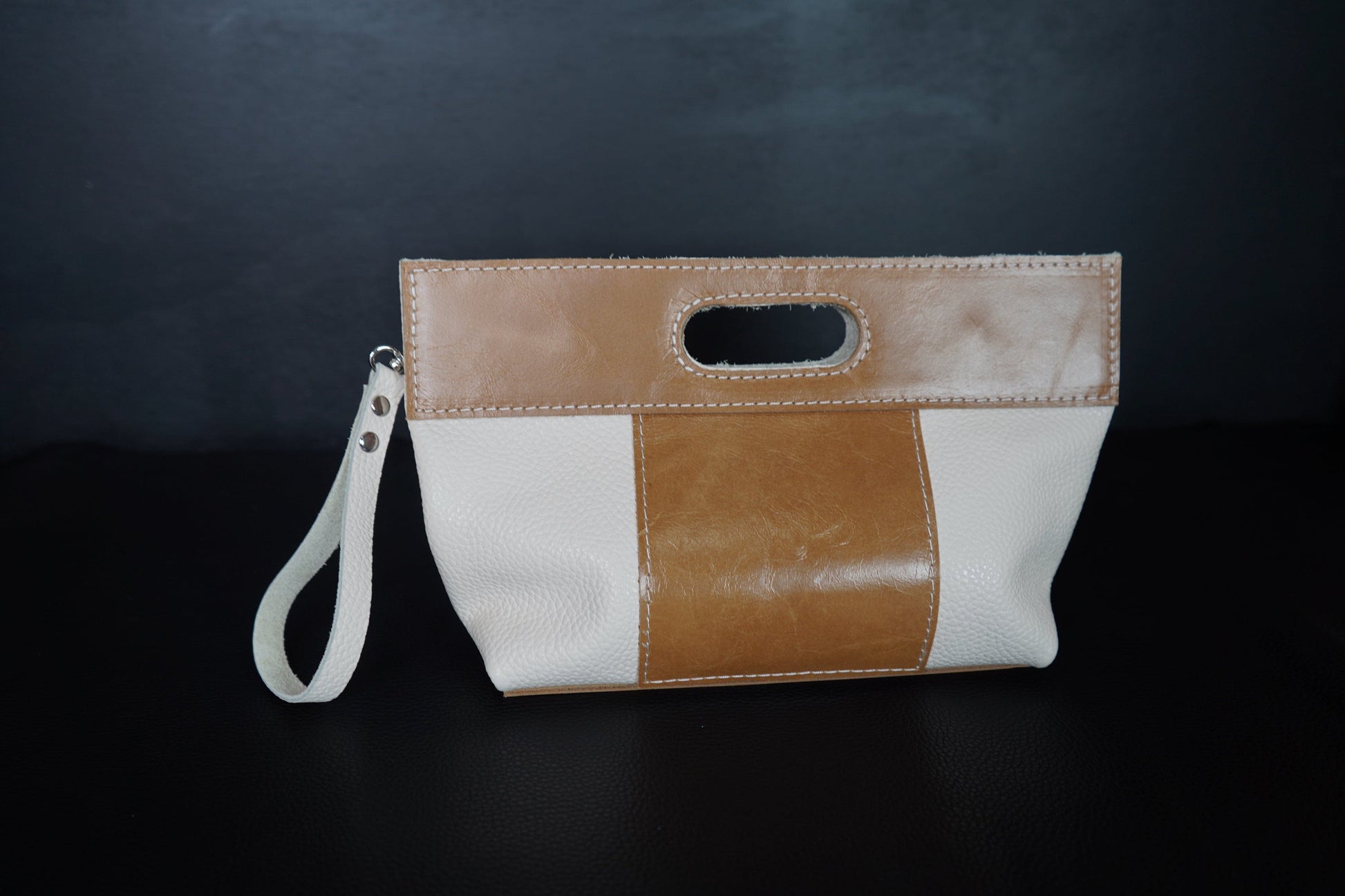 Forward Boutique Cocktail Clutch Leather Strap